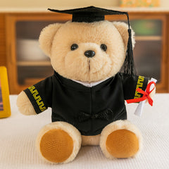 Dr. Bear Plush Toy with Doctor's Cap - Graduation Gift