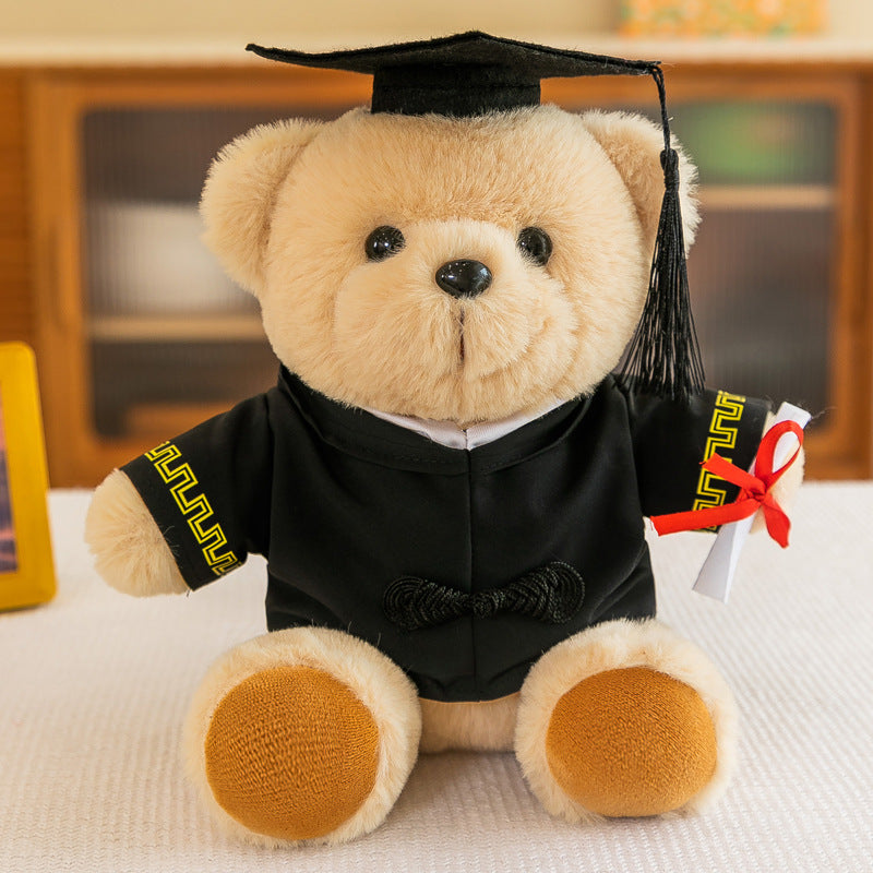 Dr. Bear Plush Toy with Doctor's Cap - Graduation Gift