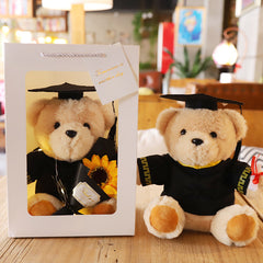 Dr. Bear Plush Toy with Doctor's Cap - Graduation Gift