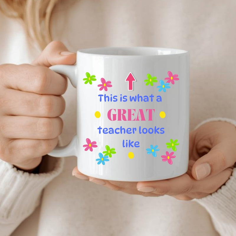 Personalised Great Teacher Mug Gift