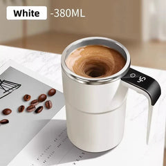 Coffee Self Mixing Mug Waterproof Food Safe Coffee Mug USB Rechargeable