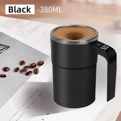 Coffee Self Mixing Mug Waterproof Food Safe Coffee Mug USB Rechargeable