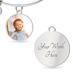 Customized Photo Bracelet With Engraving