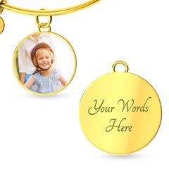 Customized Photo Bracelet With Engraving