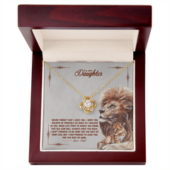 Never Forget - Love Knot Necklace