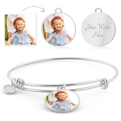 Customized Photo Bracelet With Engraving