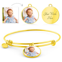 Customized Photo Bracelet With Engraving