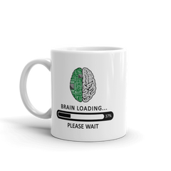 Brain Loading Please Wait Coffee Mug