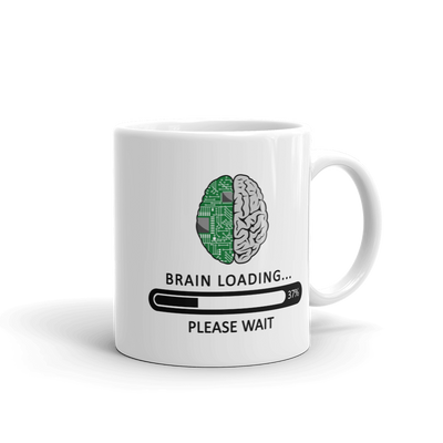 Brain Loading Please Wait Coffee Mug