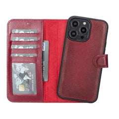 Casper iPhone 12 Series Detachable Leather Wallet Case