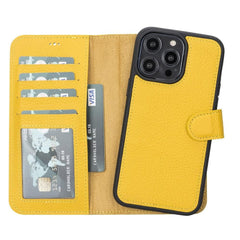 Casper iPhone 12 Series Detachable Leather Wallet Case